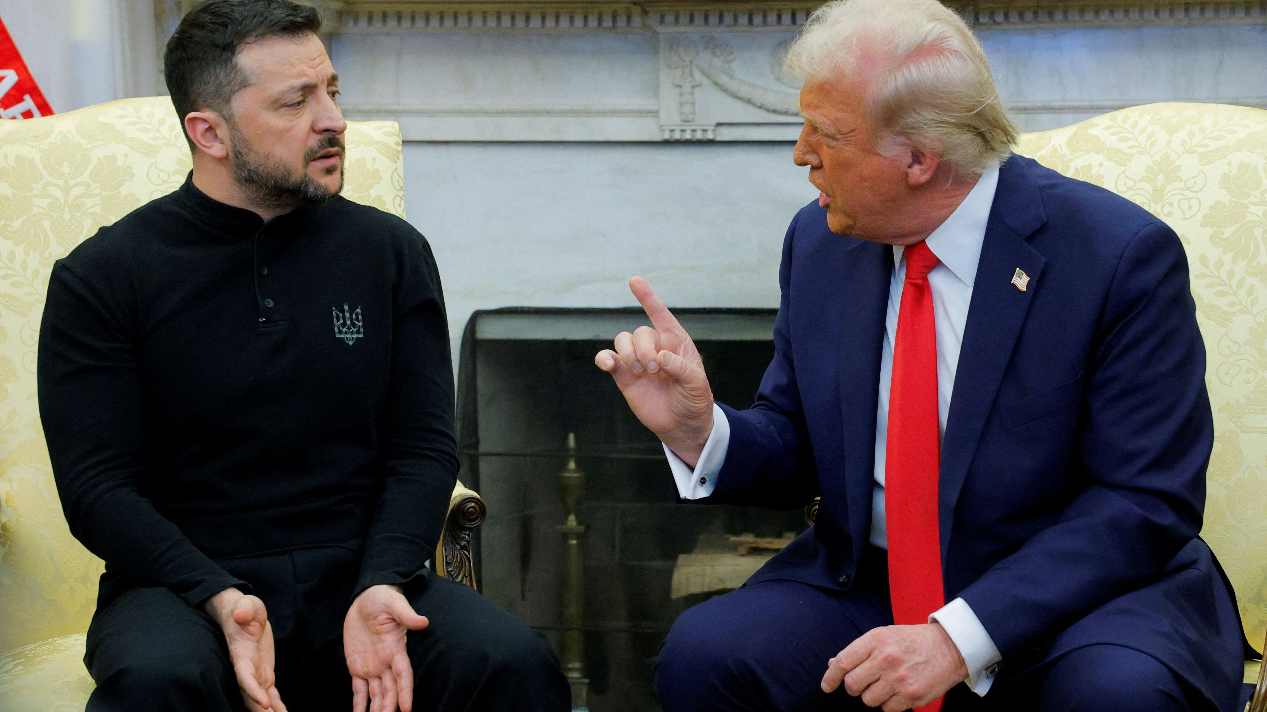 Trump ve Zelenskiy