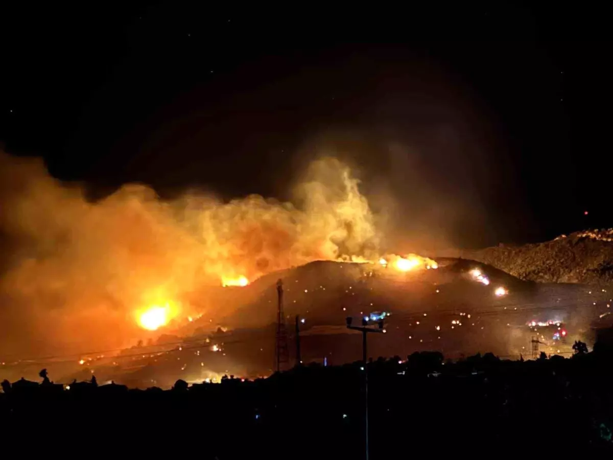 alanyada orman yangini ekipler mudahale ediyor tEkGQSug